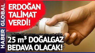 Evde Doğalgaz Kullanmak Artık Bedava Olacak! 25 Metreküpten Para Alınmayacak!