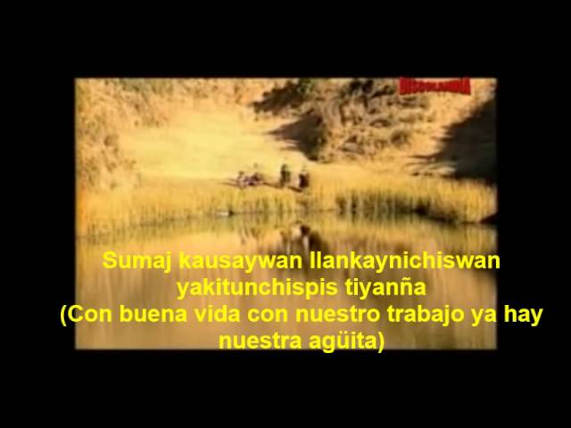 Luzmila Carpio Chuwa Yaku Agua Cristalina Letras En Quechua Y Español