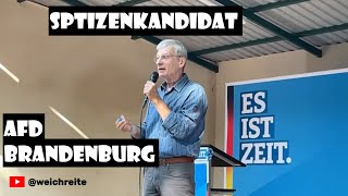 Dr. Hans Christoph Berndt, Spitzenkandidat AfD Brandenburg [Karstädt \