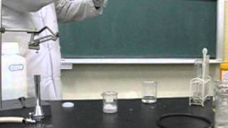 水素のシャボン玉づくり　Hydrogen soap bubble