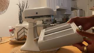 Antree Pasta Maker Attachment 3 in 1 Set for KitchenAid Stand Mixers Included Pasta Sheet Roller