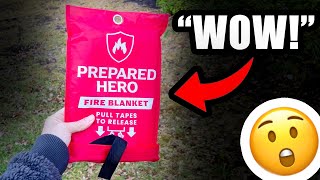 Is This Prepared Hero Fire Blanket Worth Buying? My Quick & Honest Review...