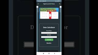 FromToDate  Tool for Years hours date time calculations in one click #FromToDate #tools