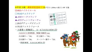 [競馬配信]高松宮記念GⅠ)＆マーチS(GⅢ)観戦＆馬券予想