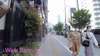 【4K】三田-赤羽橋-神谷町を散歩 Walk on Kamiyacho in Tokyo(東京散歩)【2021】