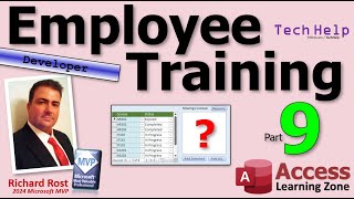 Tracking Employee Training and/or Certifications in Microsoft Access, Part 9