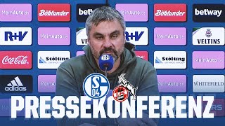 "Die Mannschaft hat intensiv gearbeitet" | S04-PK nach Köln | FC Schalke 04