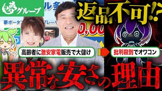 【実話】夢グループの異常な安さのカラクリと末路がヤバい…【ずんだもん】