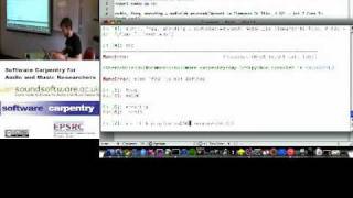 Audio in Python: external libraries (Software Carpentry)