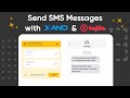 Send SMS Messages with Twilio and Xano | Integrations | Adalo: Build Apps without Code #nocode