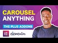 Elementor Section or Row Carousel Anything Widget by the Plus Addons