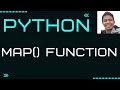 map(): applying a function to each item in an iterable in Python