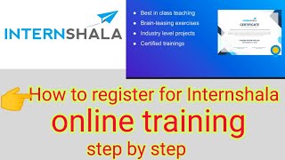 internshala training🥳Rs1249  only, How to register for online training on Internshala ||Internshala