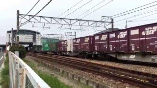 EF66-33牽引 遅5052レ 舞阪駅通過