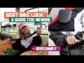 WHICH BIKE LOCK SHOULD I BUY? HIPLOK REVIEW + LOCK GIVEAWAY | XZAR LIM