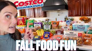FULL FAMILY FALL BREAK COSTCO FOOD HAUL | BUYING GROCERIES FOR A BIG FAMILY BEFORE LONG WEEKEND