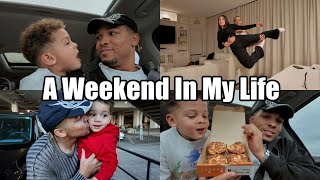 A Weekend In My Life As A Father Of 3!! Little Caesars Crazy Puffs Review, Ballet Class \u0026 MORE!