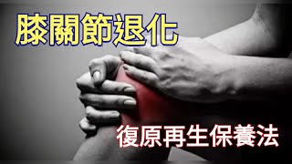 膝關節退化了,運動復健再生保養法,簡單實用_行動自如