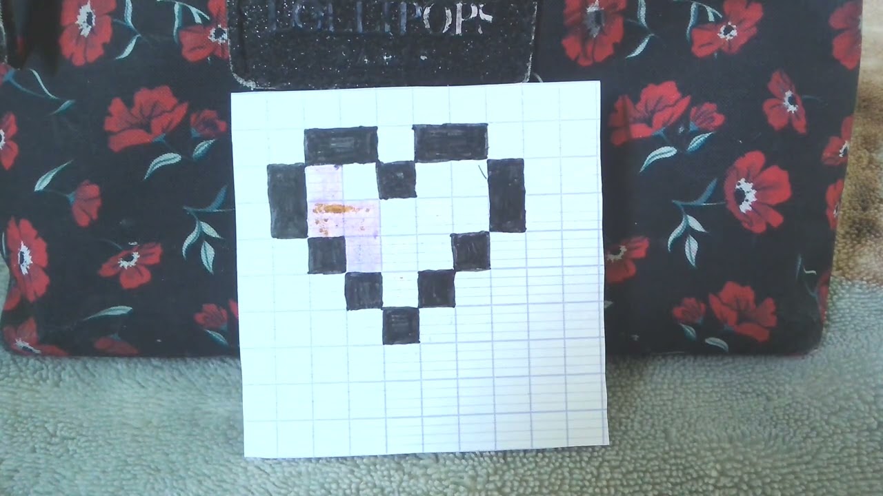 Comment Faire Un Coeur En Pixel? - YouTube