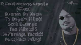 Sidhu Moose Wala 295 song Lyrics(Lyrics w/ english translation) | THE KIDD