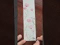 making bookmarks art watercolors artist artlife artistlife artshorts paint floral etsyshop