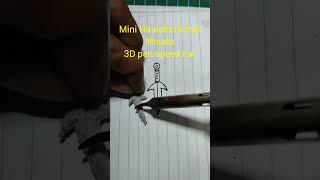Mini Hiraishin kunai minato | 3D pen speed run #3dpen #naruto #kunai