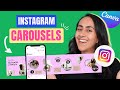 Create an Instagram CAROUSEL with Canva | 2 options: FREE & PRO