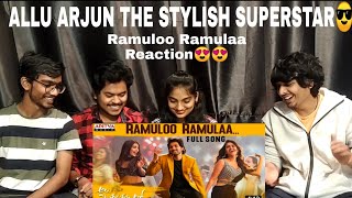 Ramuloo Ramulaa | ALLU ARJUN | POOJA HEGDE | REACTION