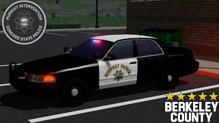 Rare CHP Charger, Crown Vic & More! 🚨🚔| Berkeley County | Roblox | Pursuit Intervention Team