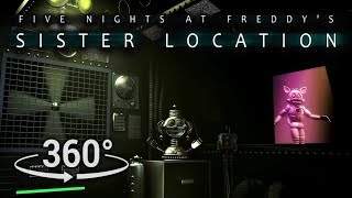 360°| Primary Control Module - FNAF Sister Location [SFM] (VR Compatible)