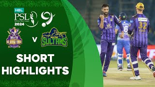 Short Highlights | Quetta Gladiators vs Multan Sultans | Match 30 | HBL PSL 9 | M1Z2U