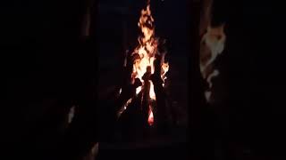 Camp Fire in Coorg