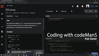 Codewars 7 kyu Pair Zeros Javascript