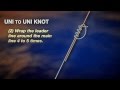 How to tie a Uni-to-Uni Knot (a.k.a. Double Uni) by PENN