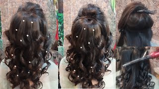 short hair se banian wedding hair style | beautiful girls hair style for thin hair