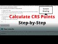 How to Calculate CRS points for Express Entry PR🤔 Easy Step-by-Step guide📑