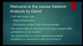 Class-1 Introduction to the course network analysis by David