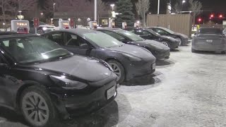 Electric vehicle drivers stranded because of cold-weather charging problems