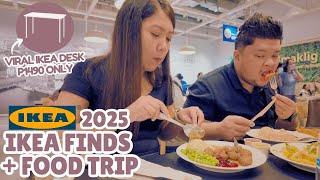 Budget-Friendly IKEA Finds with PRICES | Work Desk for only P1490 + Food Trip