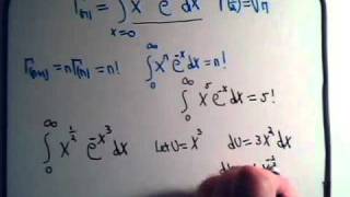Gamma Integral Functions Example 1