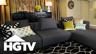 Basement Retreat: Adult Design | HGTV