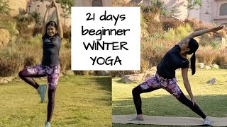 YOGA at home | 21 days Beginners YOGA Challenge