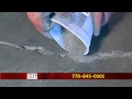 How to repair a crack in concrete floor with Quick-Repair 15