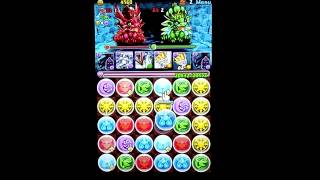 パズドラ　ゴアネコパーティで伝説の航路【かんぱっく】