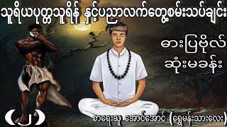 သူရိယပုတ္တသူရိန် နှင့်ပညာလက်တွေ့စမ်းသပ်ချင်း အပိုင်း (2) ဓားပြဗိုလ်ဆုံးမခန်း