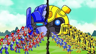 Evolution Of Team Optimus Prime Vs Evolution Of Team Bumblebee : Who Is The King Of Super Heroes?