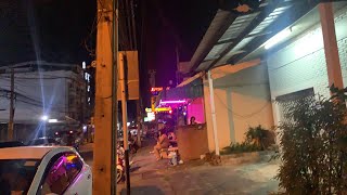 Udon Thani bar beer street stroll               ウドンターニー のバービア街散策