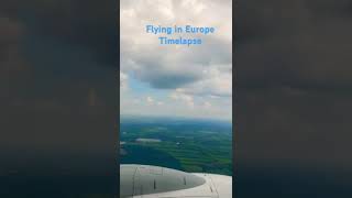 Flying in Europe Timelapse #europe #flying #airplanes #aviation