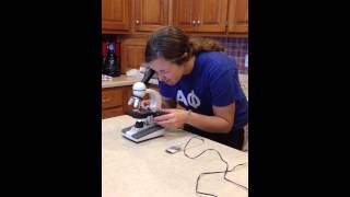 Proper care and handling of microscope