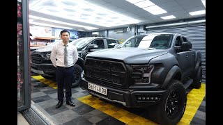 Ford Ranger Raptor Màu Xám 2022 Nâng cấp F150 Siêu Phẩm Tại Việt Nam